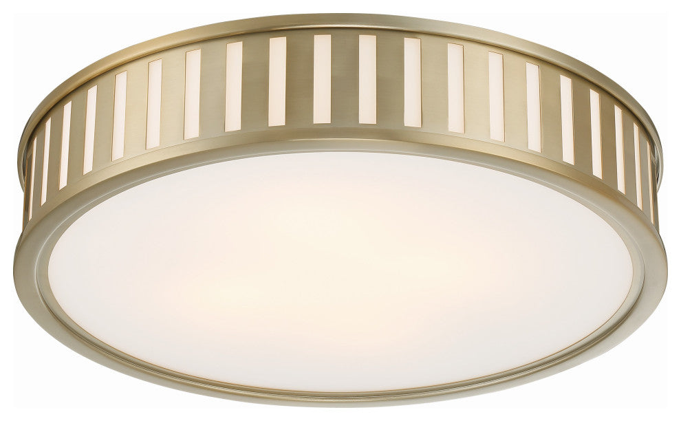 Kendal 4-Light Vibrant Gold Ceiling Mount