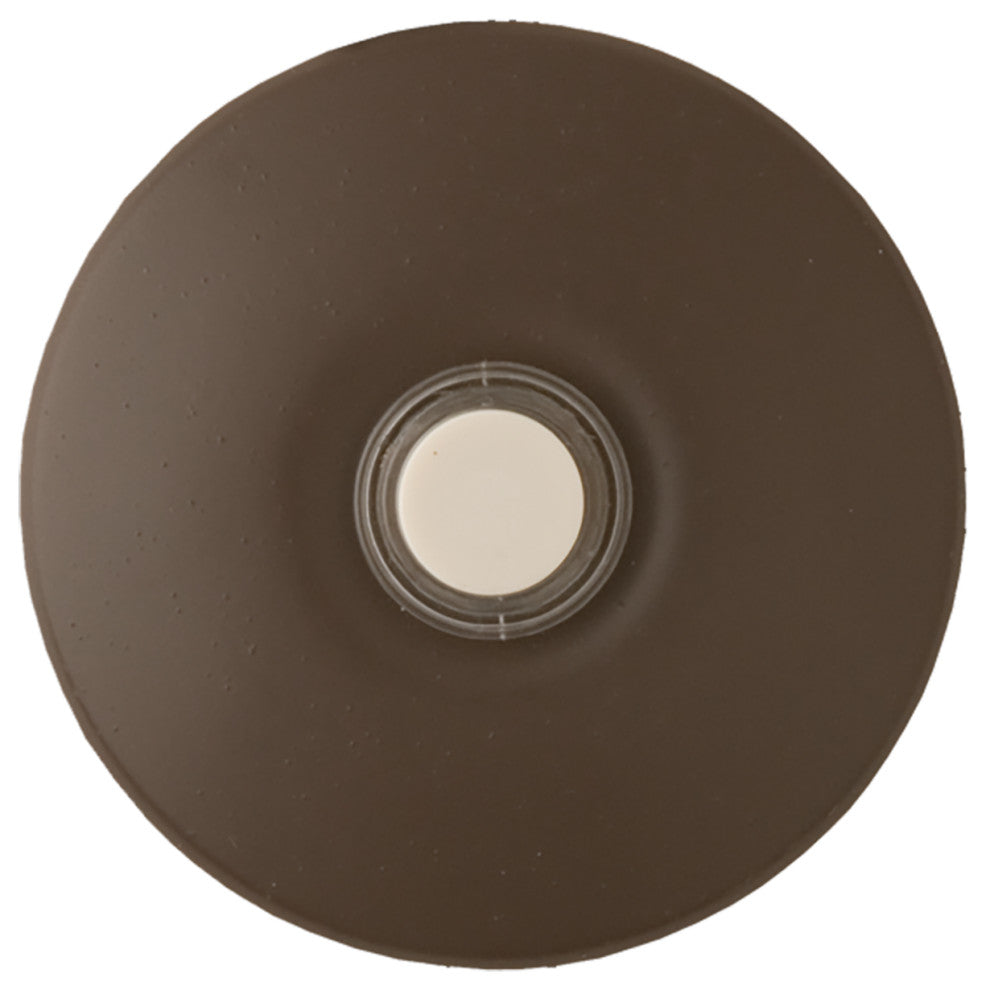 NICOR ECSBARCHBZ Prime Chime Lighted Stucco Button in Architectural Bronze