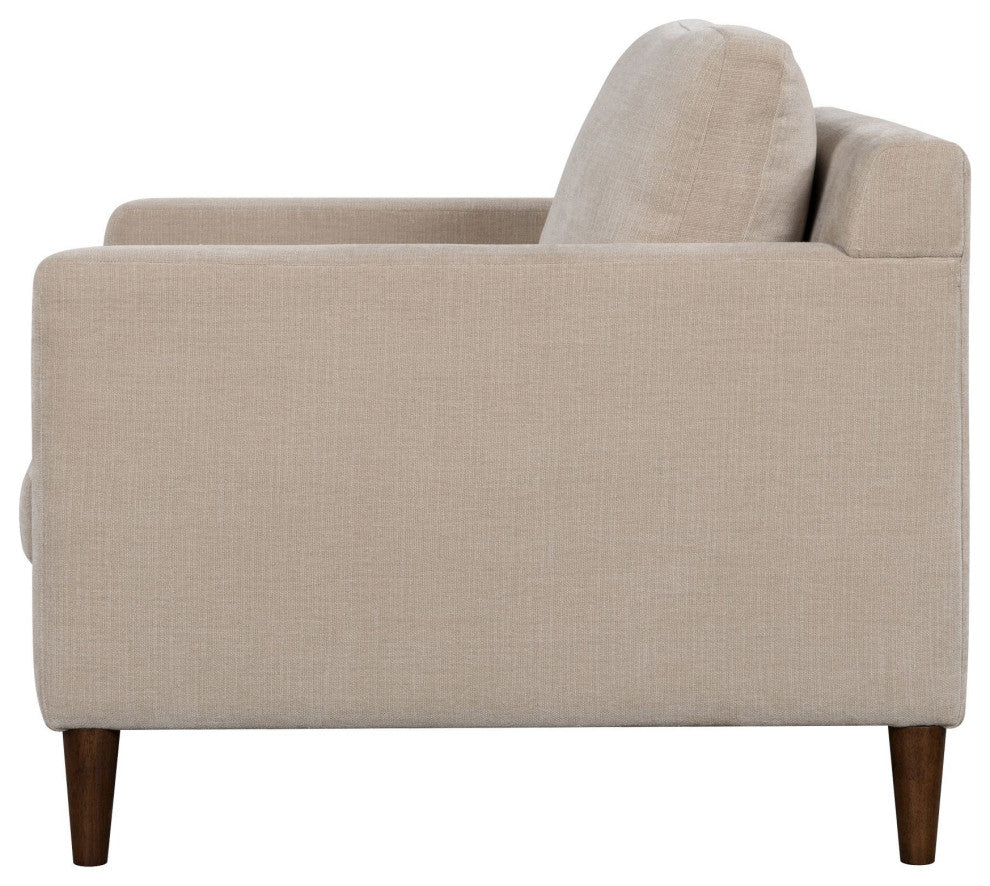 Las Vegas Upholstered Club Chair, Fawn