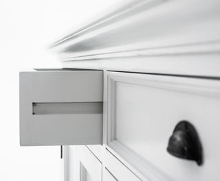 Halifax Buffet Hutch Unit With 2 Adjustable Shelves