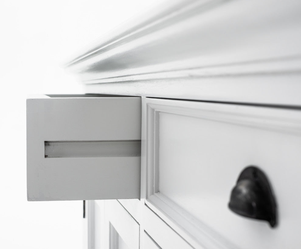 Halifax Buffet Hutch Unit With 2 Adjustable Shelves