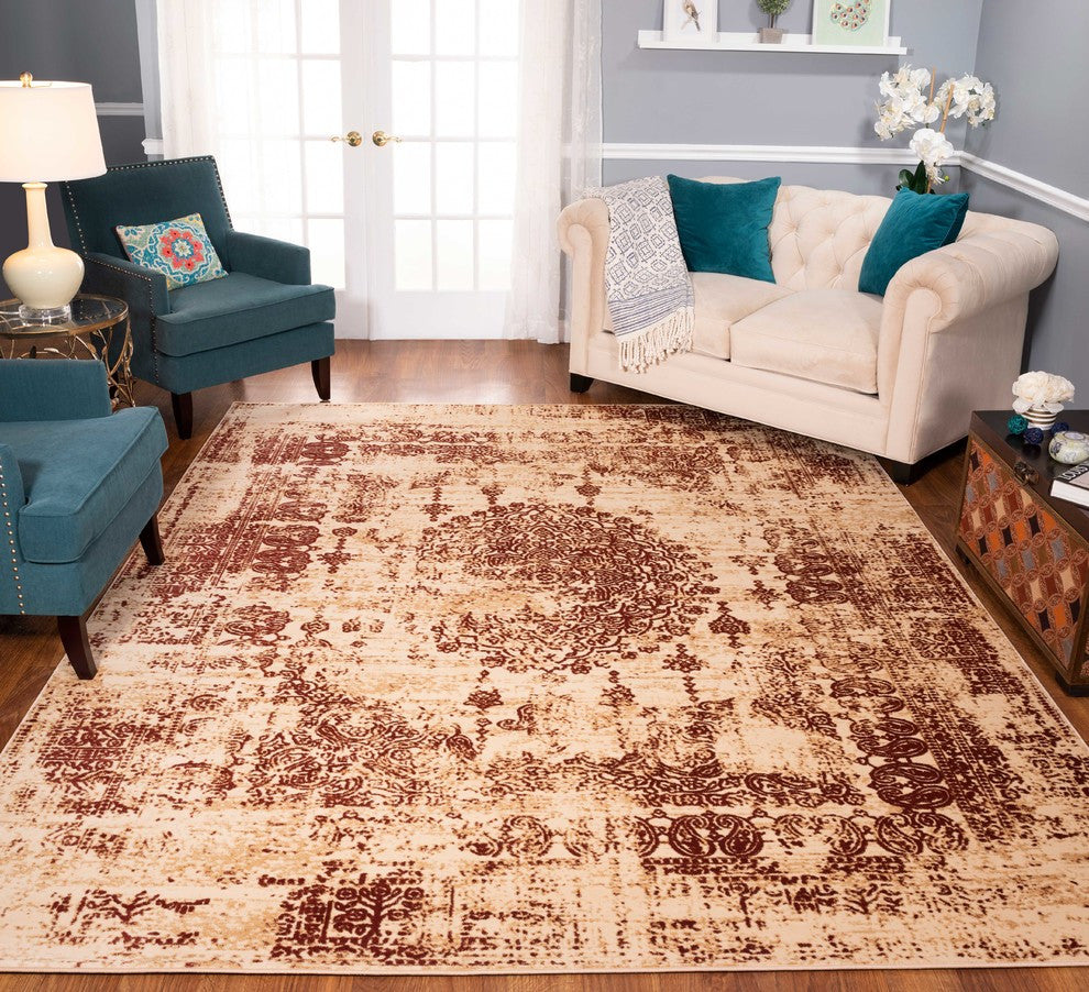 Noori Rug Lagoon Emilie Beige/Rust Rug