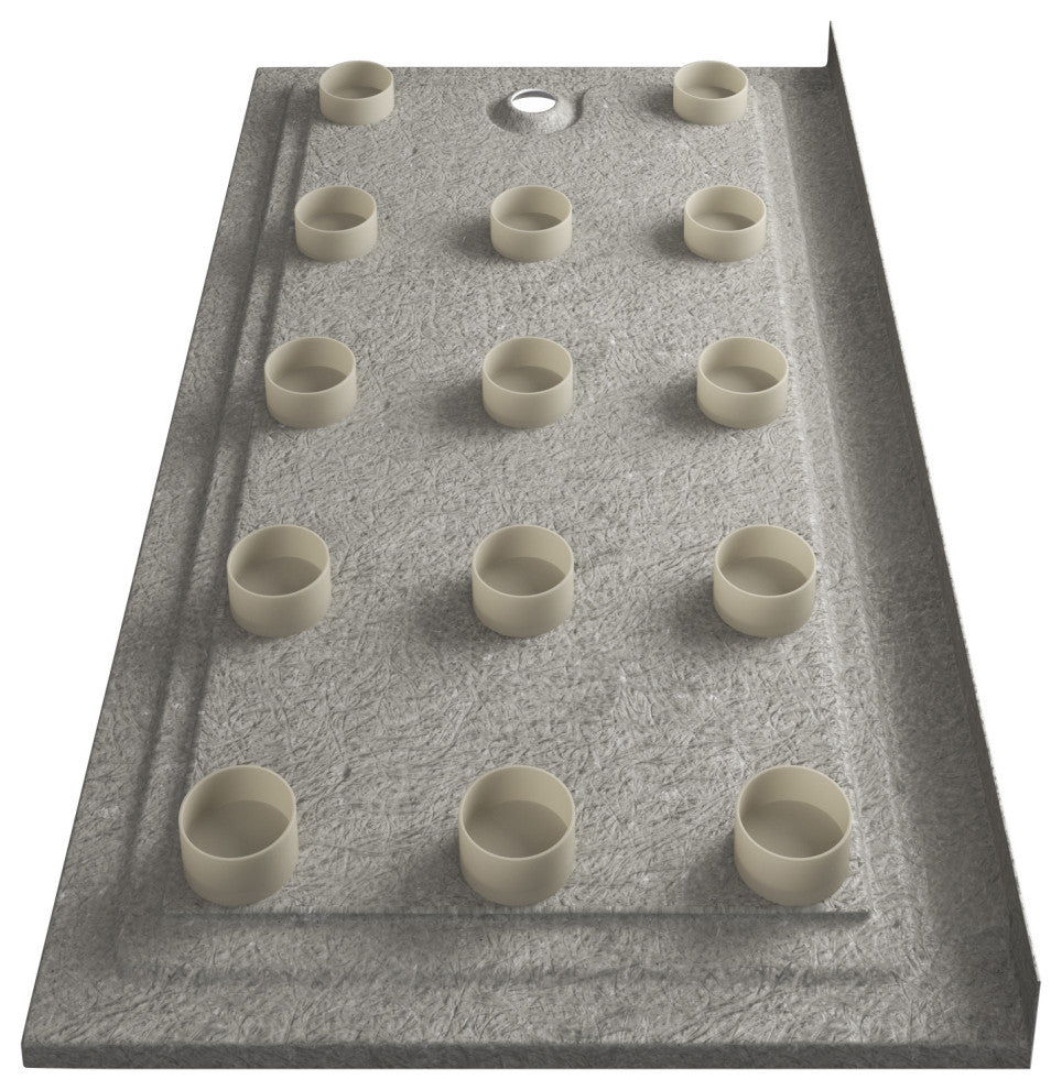 Shower Pan, 60"w X 32"d, Left