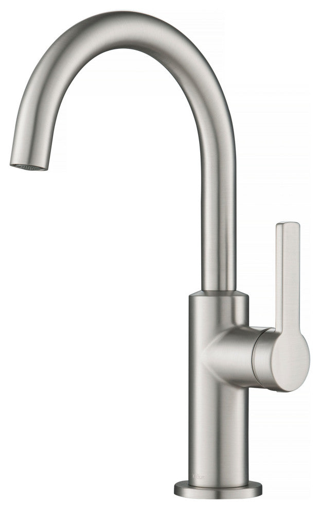 Oletto 1-Hole Kitchen Bar Faucet Spot Free SFS, Model KPF-2822SFS