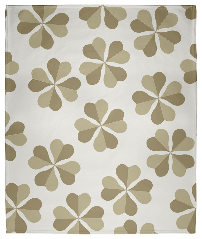 60 x 80 in Lucky Patch St. Patrick's Day Throw Blanket, Sustainable Green