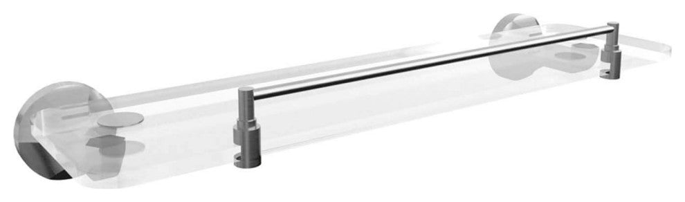 ICO Bath Magma 18 Inch Glass Shelf