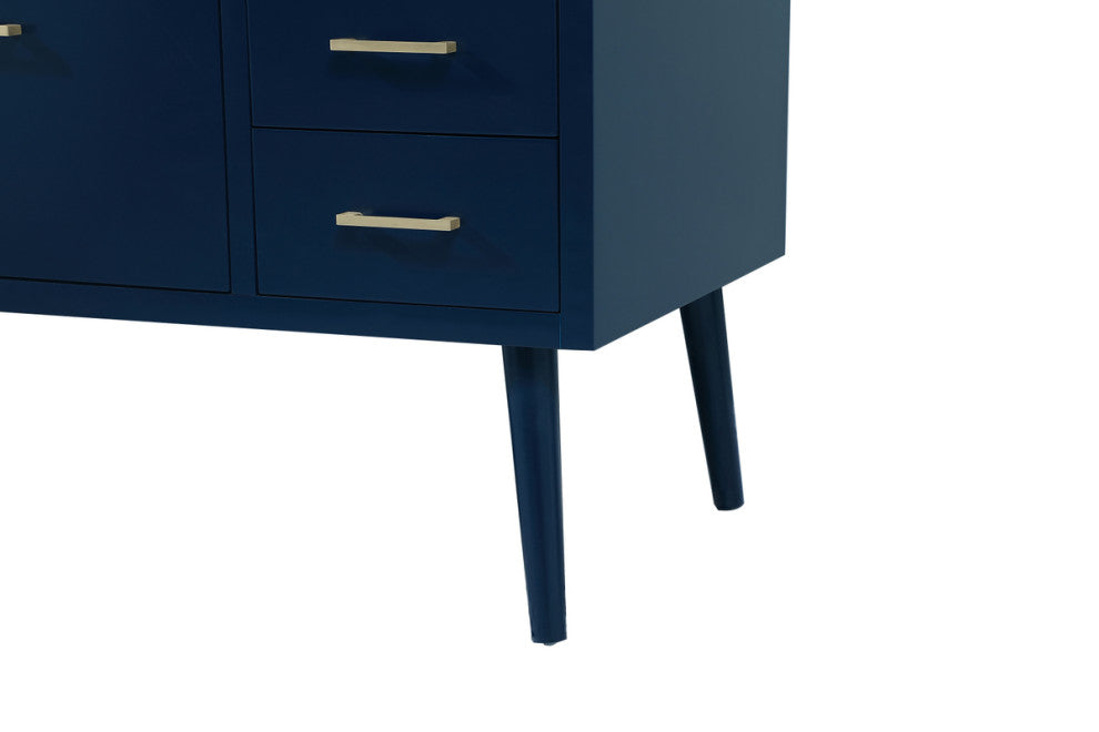 Home Living 48" Bathroom Vanity, Blue
