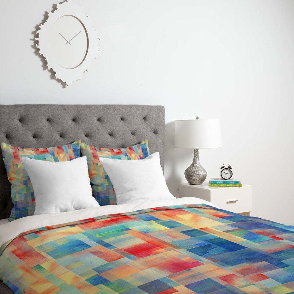 Deny Designs Jacqueline Maldonado Torrentremix Duvet Cover - Lightweight