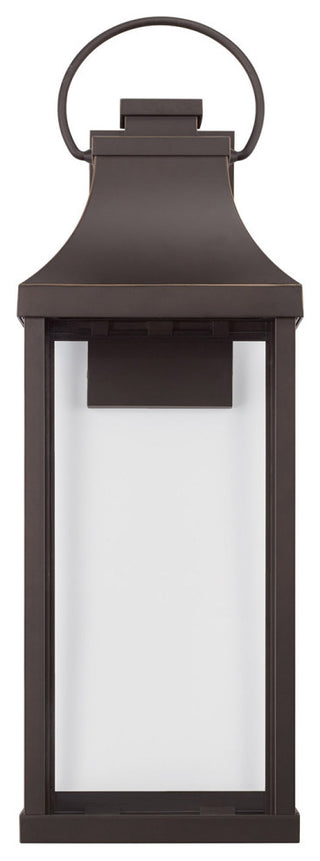 Capital Lighting 946441-GL Bradford 27" Tall Outdoor Wall Sconce - Black