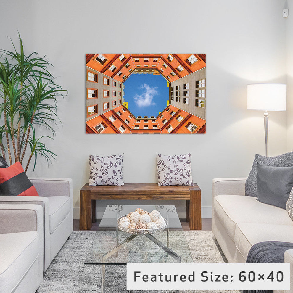 "Bullseye" by Katarina Mansson, 40x26x1.5