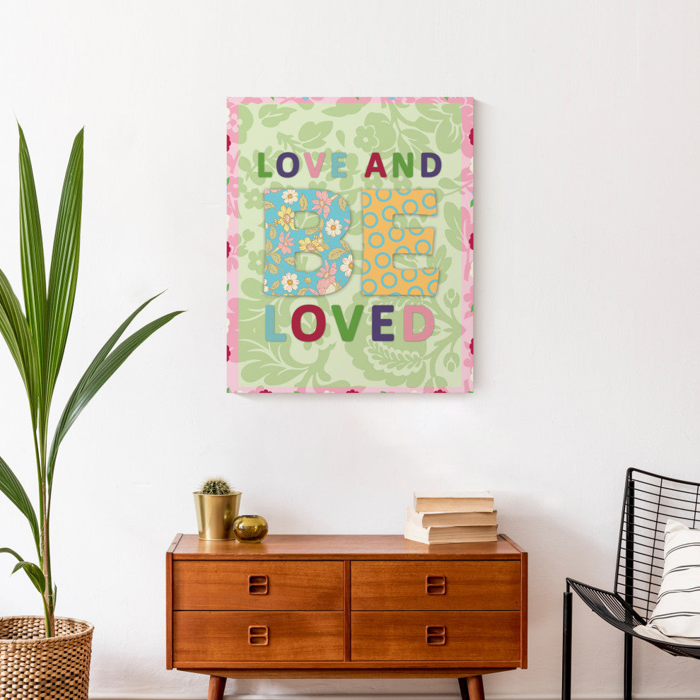 Love and Be Loved 20x24 Canvas Wall Art