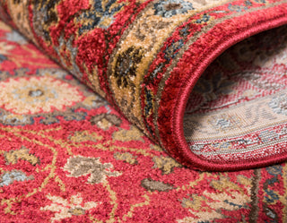 Unique Loom Red Edinburgh Monroe 3' 3 x 5' 3 Area Rug