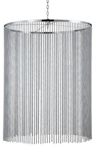 Bloomington, S Bead Curtain, Chrome