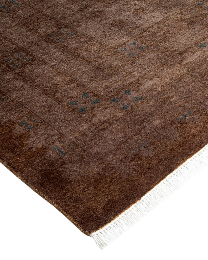 Fine Vibrance, One-of-a-Kind Handmade Area Rug Brown, 15'6"x12'6"