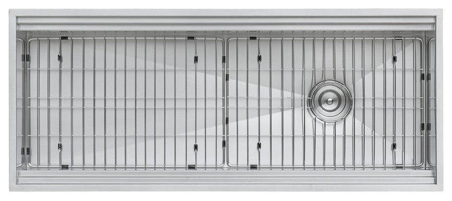 Ruvati 45" Workstation Kitchen Sink Undermount Stainless Steel, RVH8333