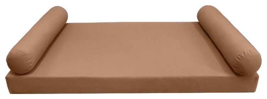 Style5 Crib Knife Edge Outdoor Mattress Bolster Slip Cover COMPLETE SET AD104