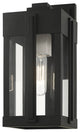 Black Art Deco, Sophisticated Outdoor Wall Lantern