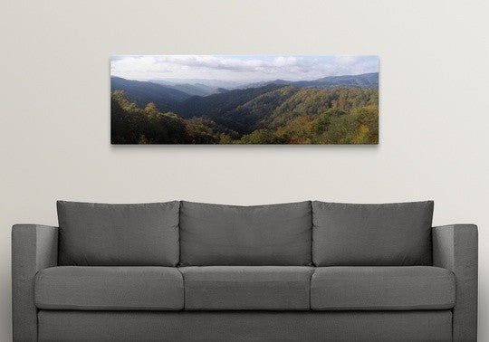 "Great Smoky Mountains National Park TN" Canvas Art, 60"x20"x1.25"