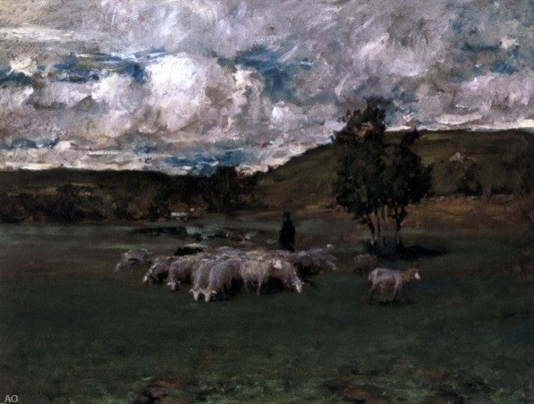 William Merritt Chase View near Polling Wall Decal
