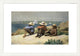 "On the Beach" Framed Digital Print by Winslow Homer, 31x21"