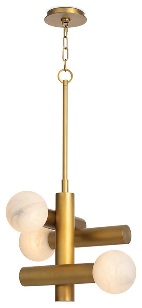 Dion Pendant, Brass