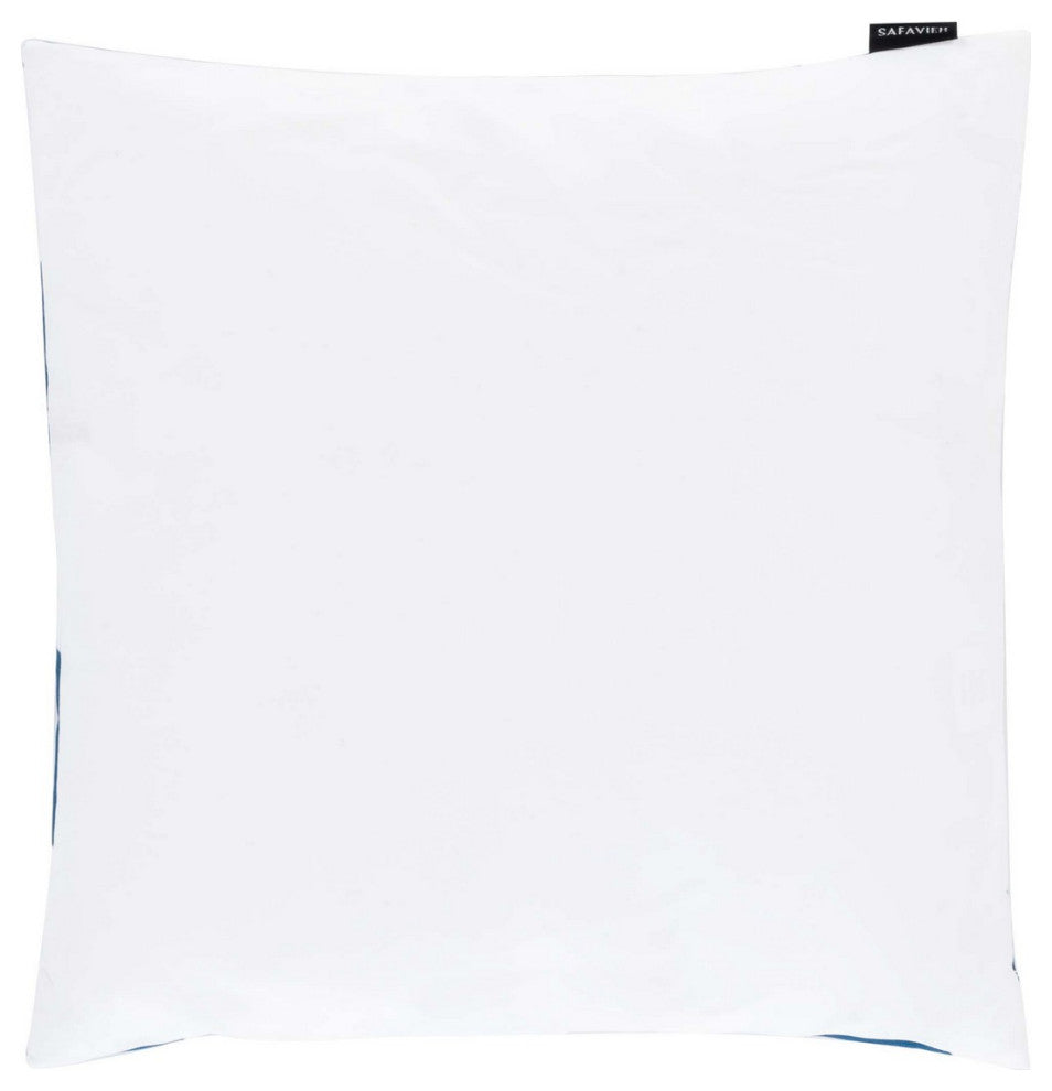 Safavieh Kadyn Outdoor Pillow Navy 18" X 18"
