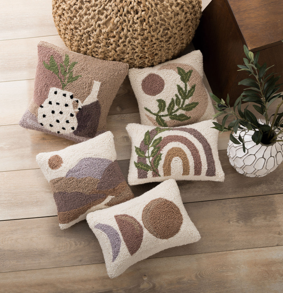 Neutral Moons Hook Pillow