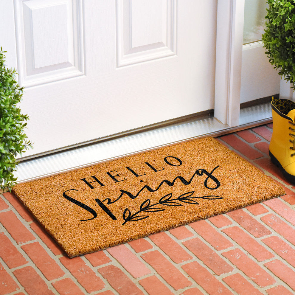 Calloway Mills Hello Spring Doormat, 36x72