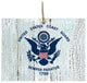 Usa Coast Guard Ornaments, Set of 3