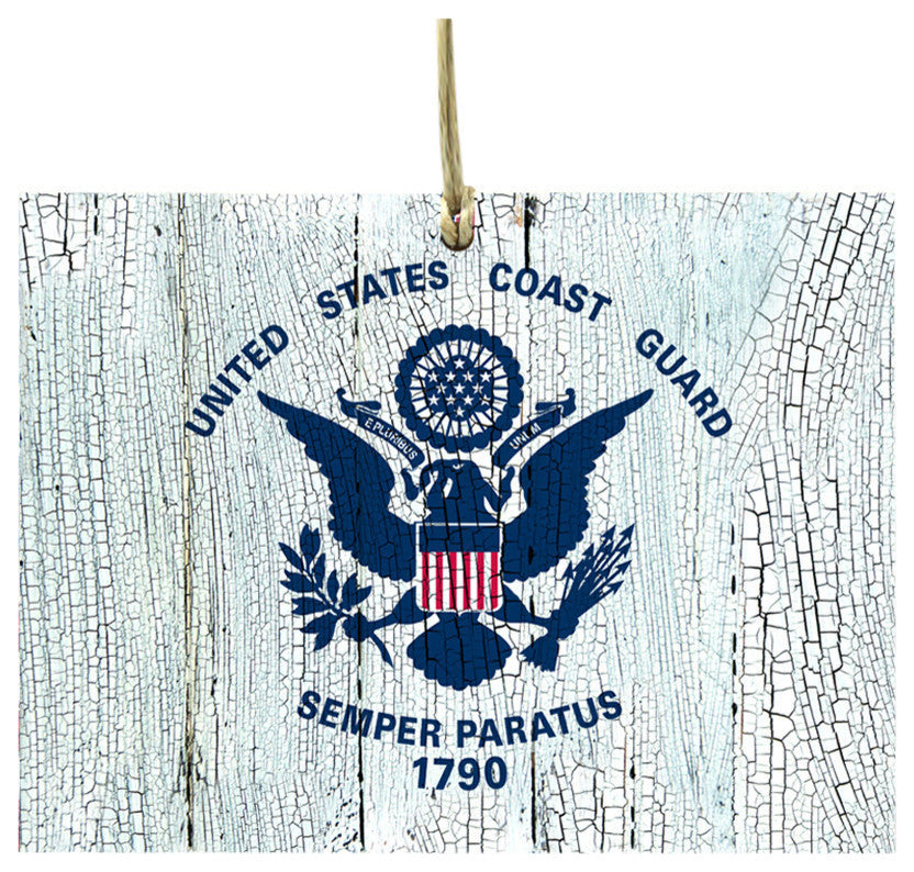 Usa Coast Guard Ornaments, Set of 3