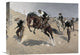 "Turn Him Loose, Bill" Stretched Canvas Giclee by Frederic Remington, 16"x12"