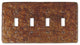 Wall Plate Cover 6.5"x4.5", Wrought Decorative Bronze wall switch plate cover