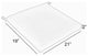 Sorra Home Preview Lagoon Corded Chair Pad, Set of 2, 19"x21"x2"