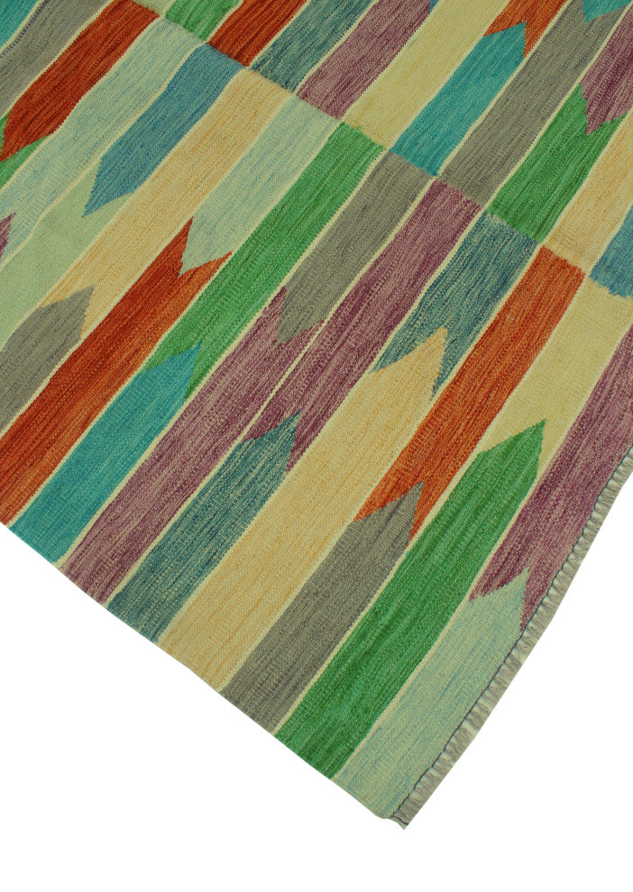 Winchester Kilim Ethelred Lt. Green Rug