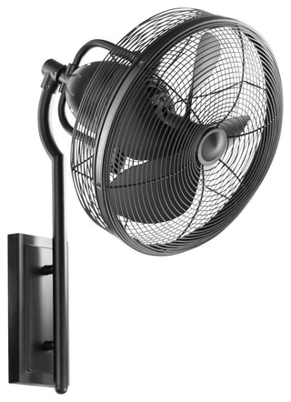 Quorum 92413-59 Patio Fan, Matte Black