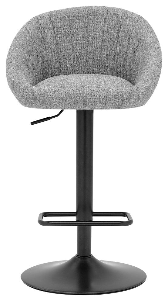 Watson KD Fabric Gaslift Swivel Bar Stool