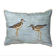 Betsy Drake Yellow Legs Large Indoor/Outdoor Pillow 16x20