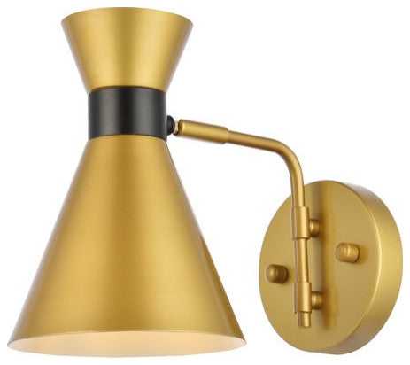 Living District Halycon 1-Light Wall Sconce Brass