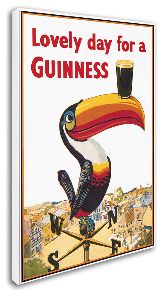 Guinness Brewery 'Lovely Day For A Guinness VIII' Canvas Art, 16"x24"