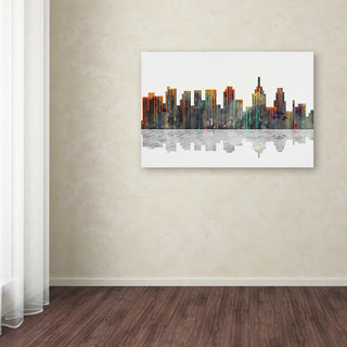 'Philadelphia, Pennsylvania Skyline' Canvas Art by Marlene Watson