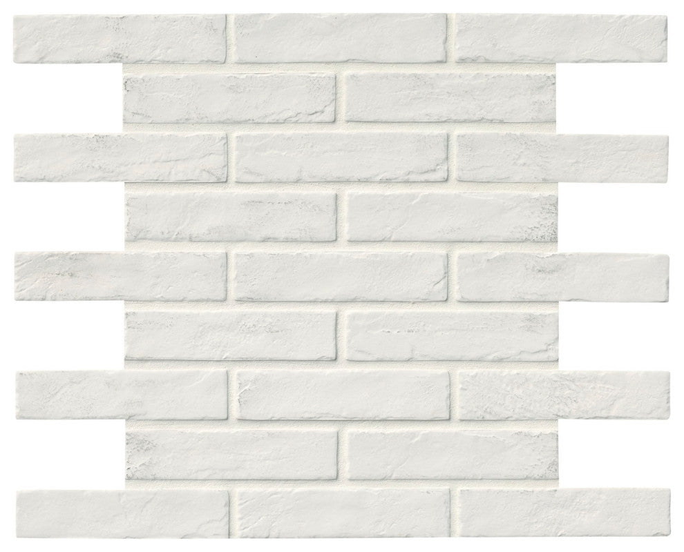 MSI NCAPBRI2X10 Capella - 2" x 10" Rectangle Floor Tile - Matte - White