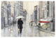 "Spring Rain New York Crop" Digital Paper Print by Julia Purinton, 38"x26"
