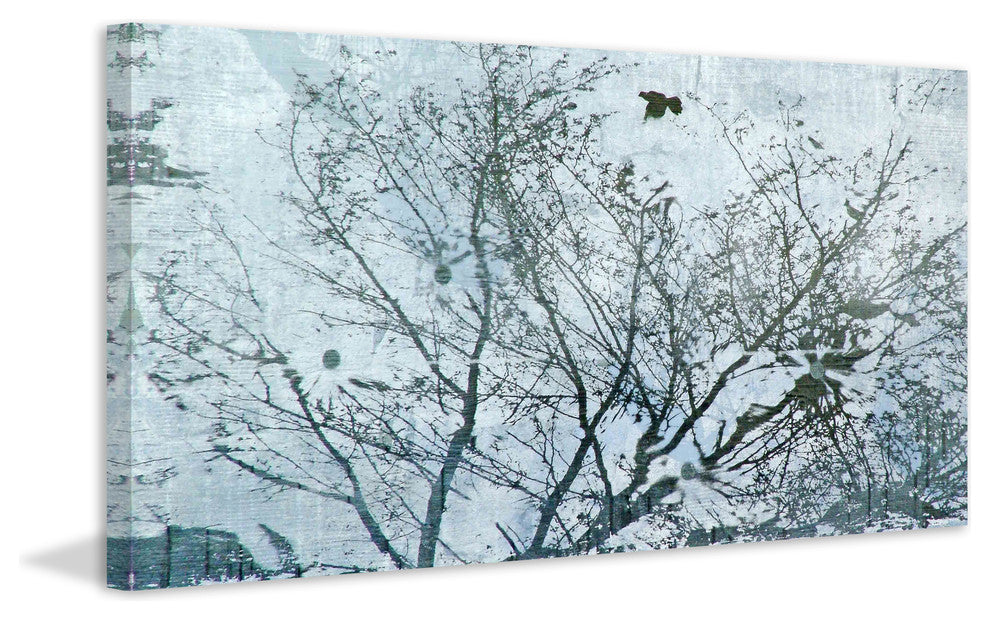 "Wish Upon Water" Painting Print on Canvas by Tracy Silva Barbosa