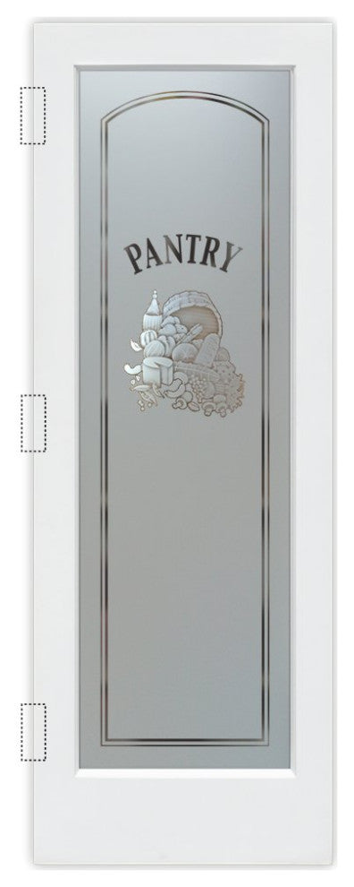 Pantry Door - Vino - Primed - 30" x 96" - Book/Slab Door