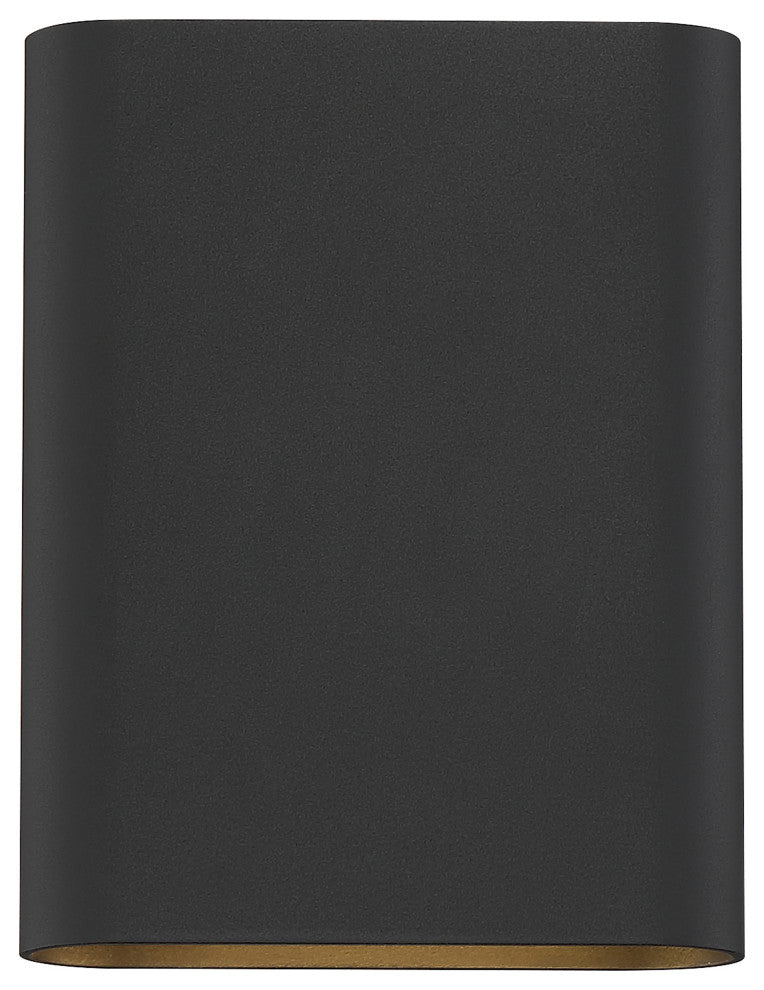 Lux, Bi-Directional Wall Sconce, 120V, Black