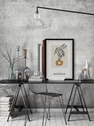 "No 04 Botanique" Framed Painting Print, 24x36