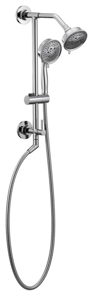 Moen Matte Black Shower Only, Chrome