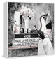 "The Model Is Me" Floater Framed Painting Print on Canvas, 48"x48"