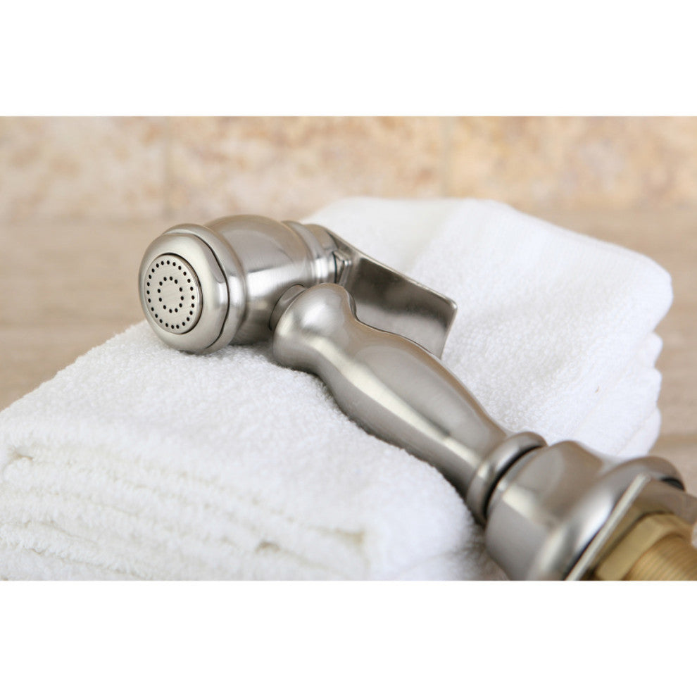 Gourmet Scape Kitchen Faucet Side Sprayer, Brushed Nickel