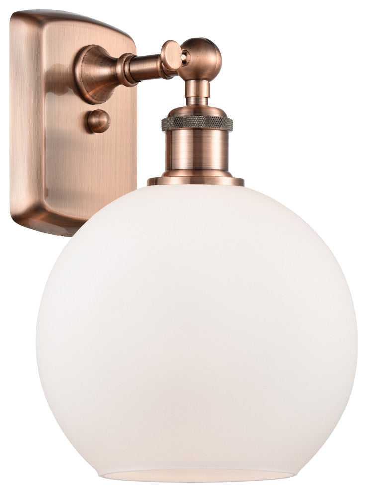 Innovations Lighting 516-1W-AC-G121-8-LED Athens 1 Light 8" Sconce